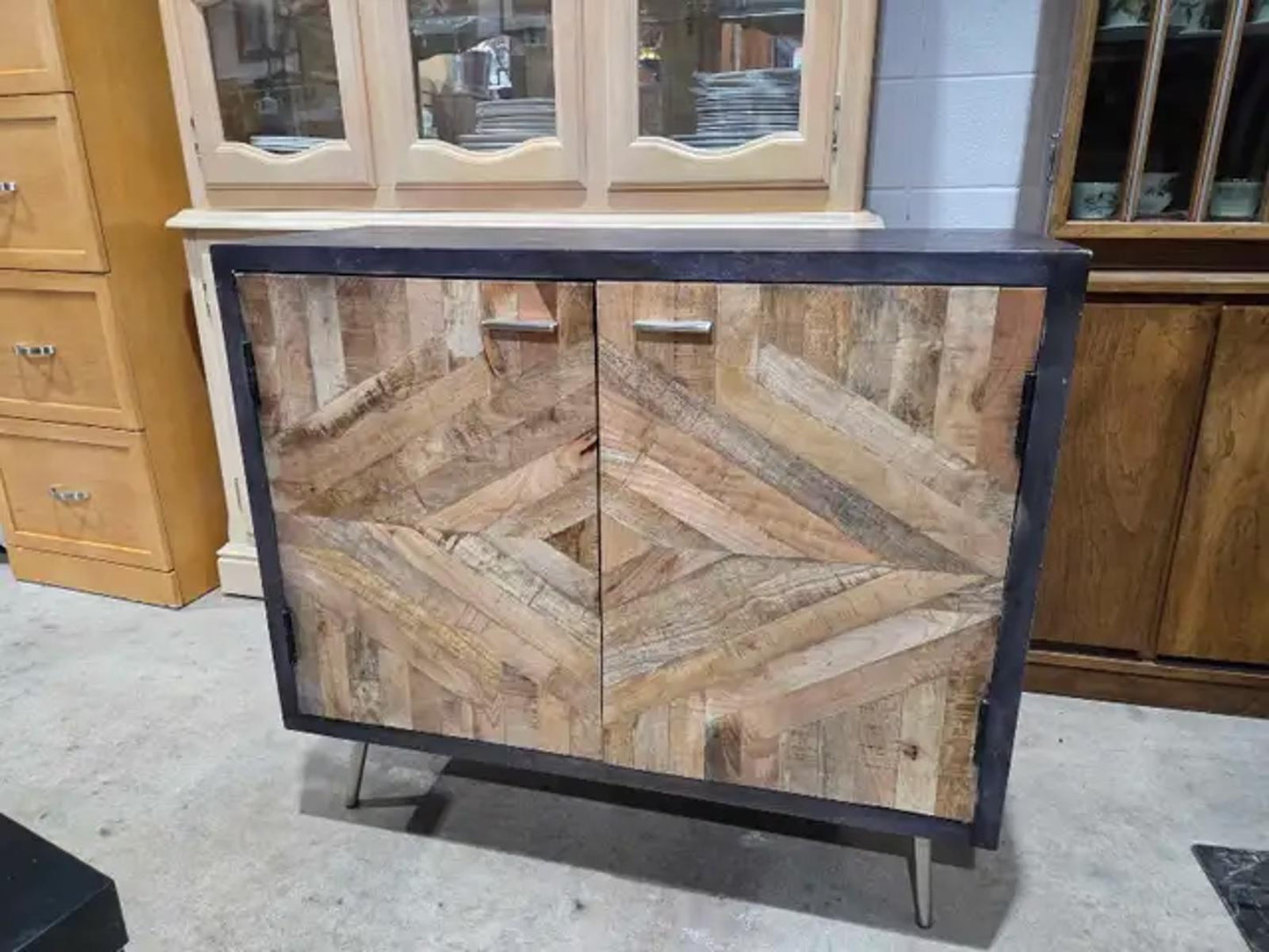 Wooden 2-Door Cabinet