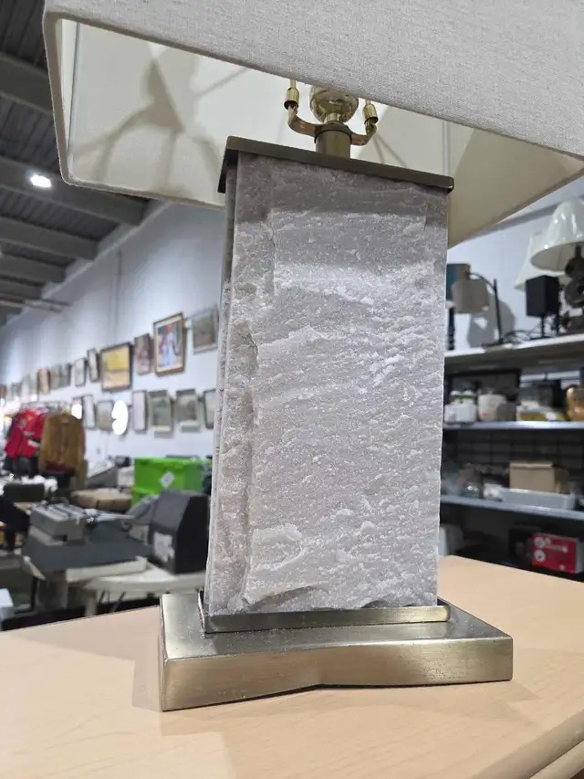 Unique Stone Based Lamp