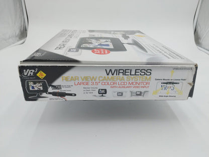Brand New VR3 Wireless Rear View Camera System Large 3.5" Colour LCD Monitor