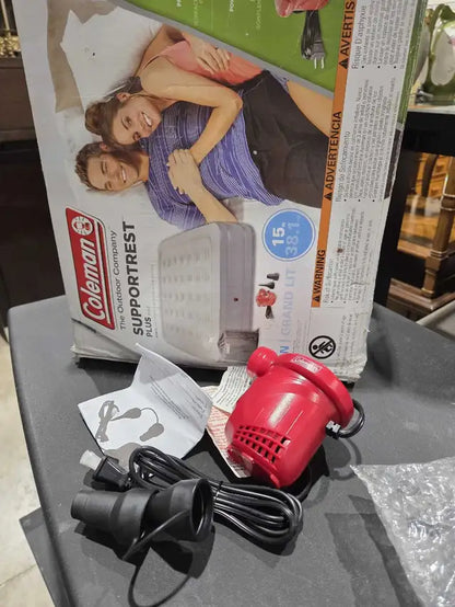 New! Coleman Supportrest Queen Airbed with Pump