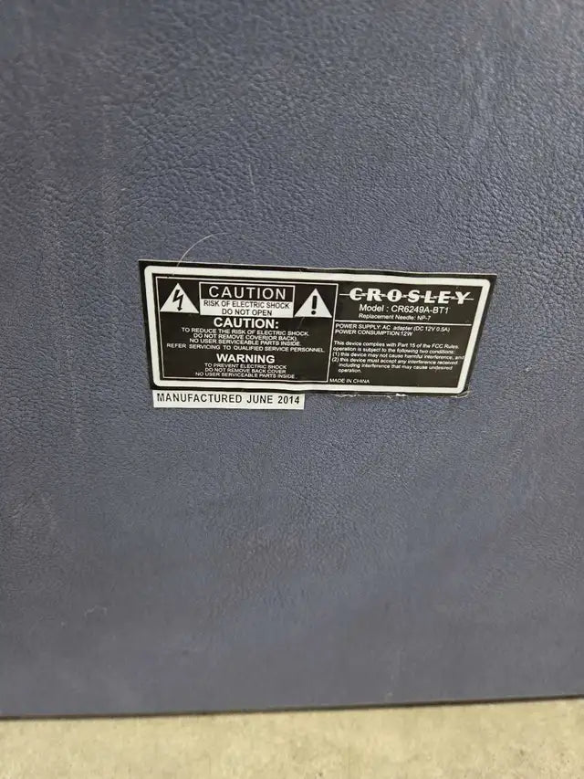 Crosley CR6249A Record Player