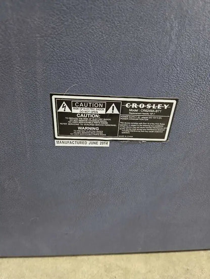 Crosley CR6249A Record Player