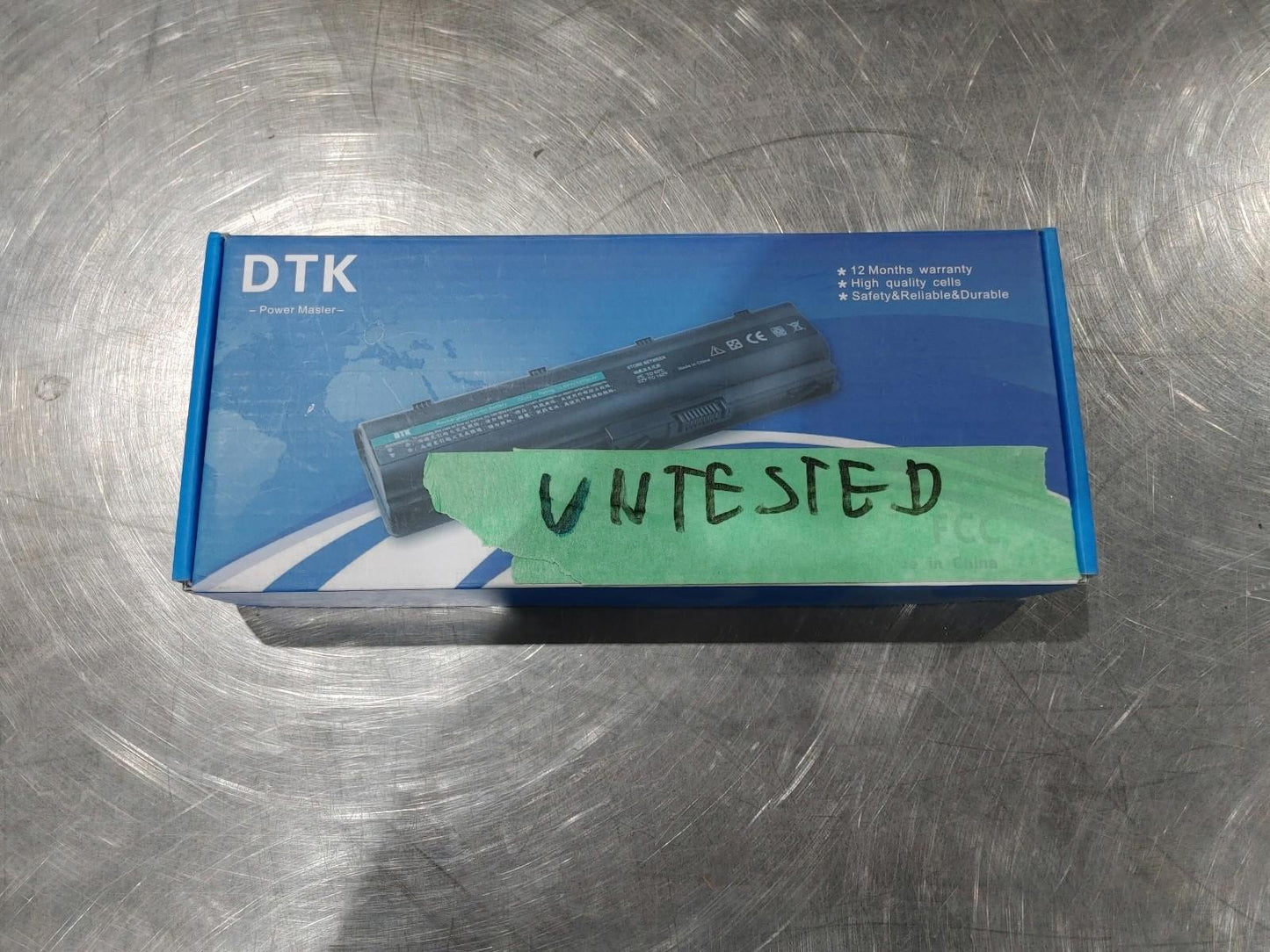 Brand New In Box DTK Power Master 75Wh Laptop Battery Dell VV0NF/E5440 UNTESTED