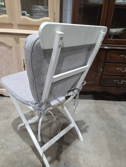 Ikea Wooden Folding Chair - White