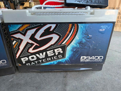 New! XS Power D3400 Performance Reserve Car Battery - 2 Available