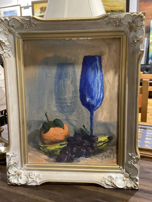 Framed Still Life Painting