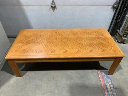 4ft 4” Parquet Coffee Table