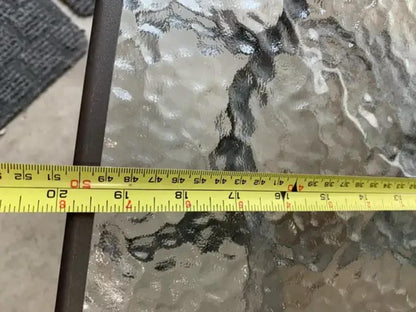 Outdoor Glass Side Table