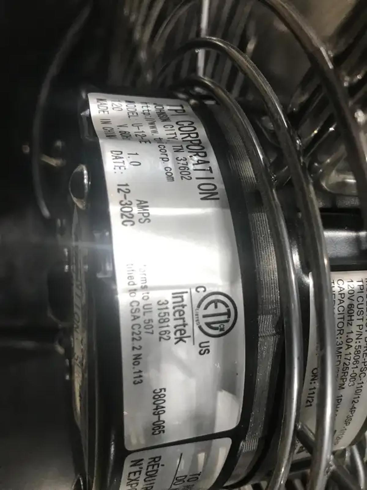 TPI Industrial Fan