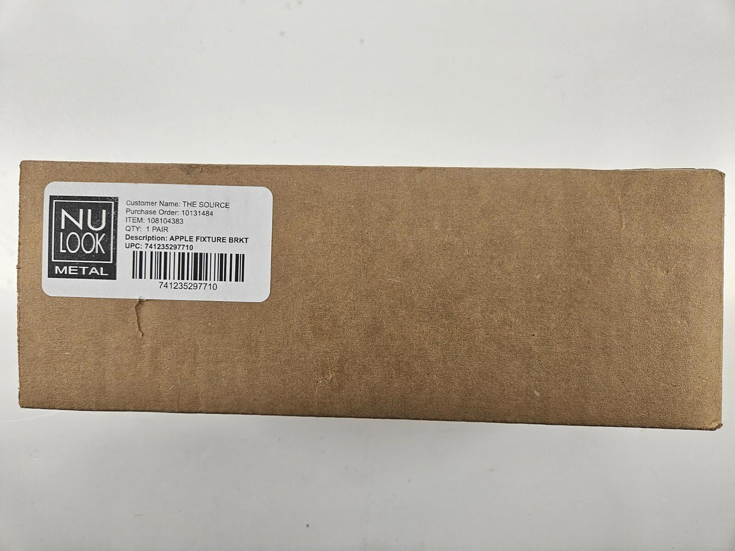 NU Look Metal Apple Fixture Bracket Security Kit
