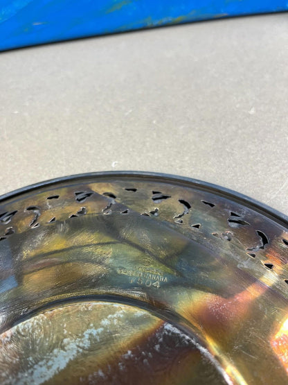Vintage Round Plate SP Copper Made in Canada