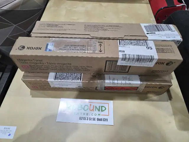 Xerox Magenta Toner - 5 Available