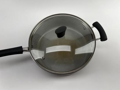 Lagostina Casa Anodized Nonstick Saute Pan set with Lid - induction