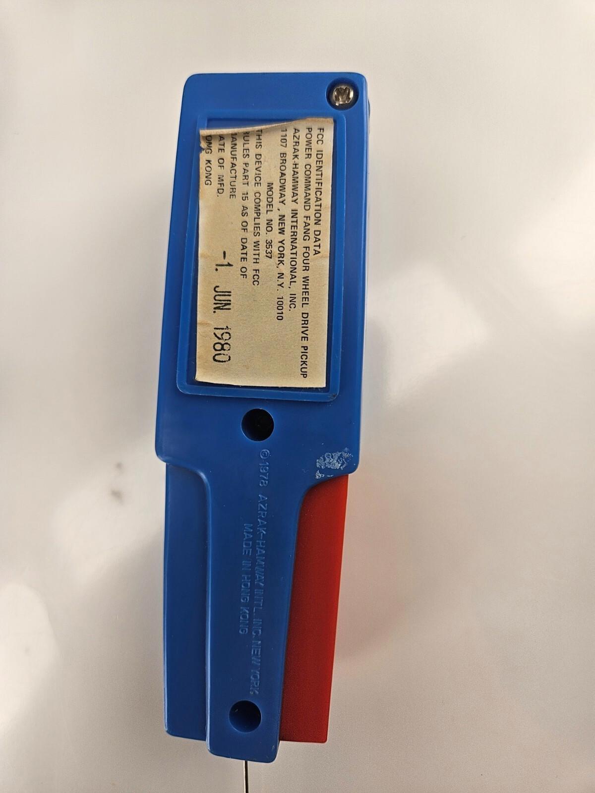 Vintage Azrak-Hamway 4x4 Toy Battery Operated Truck 1979 *Parts or Repair*