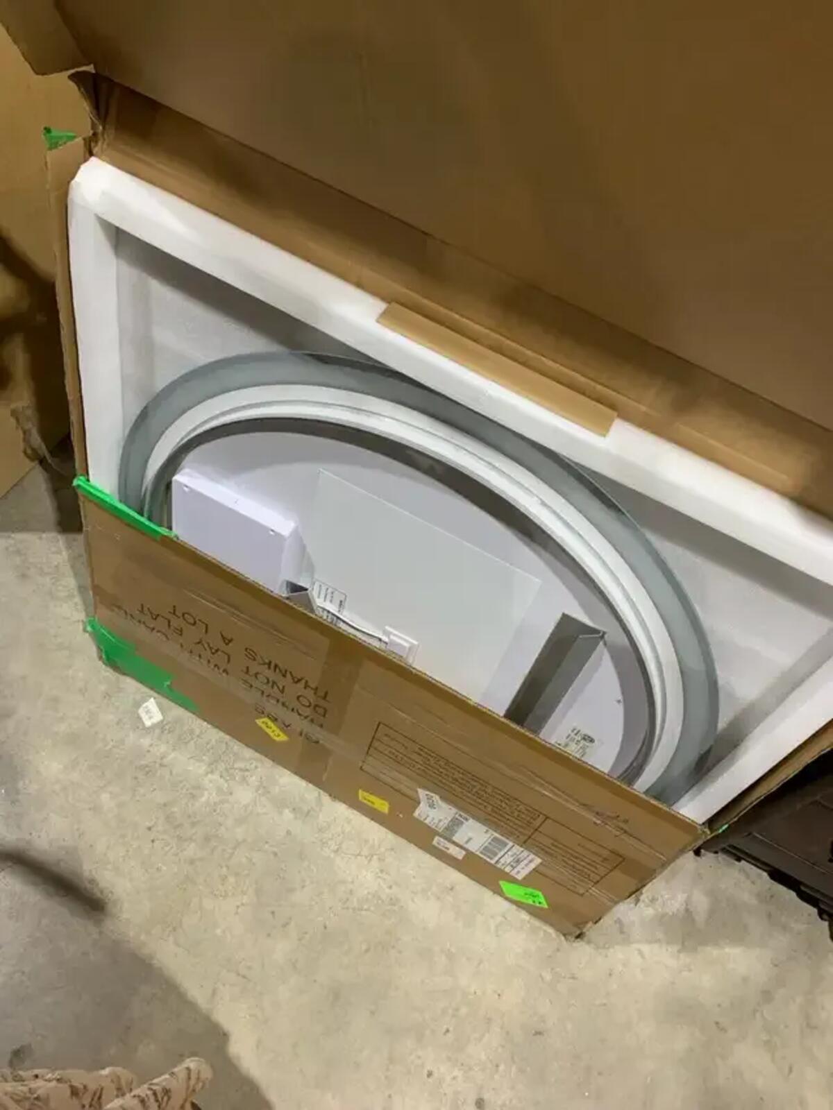 Round 36-inch LED Bathroom Mirror -2 available