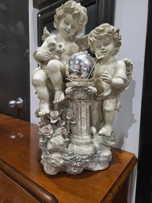 Angel Cherub Statue - 18"