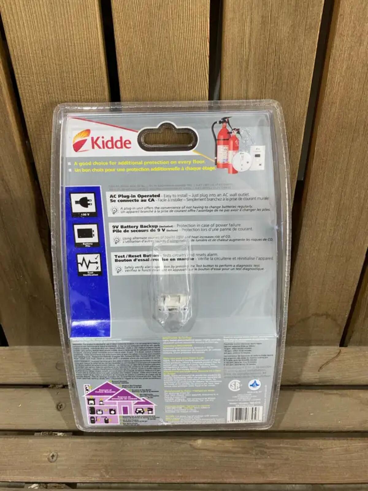 Kidde Carbon Monoxide Alarm