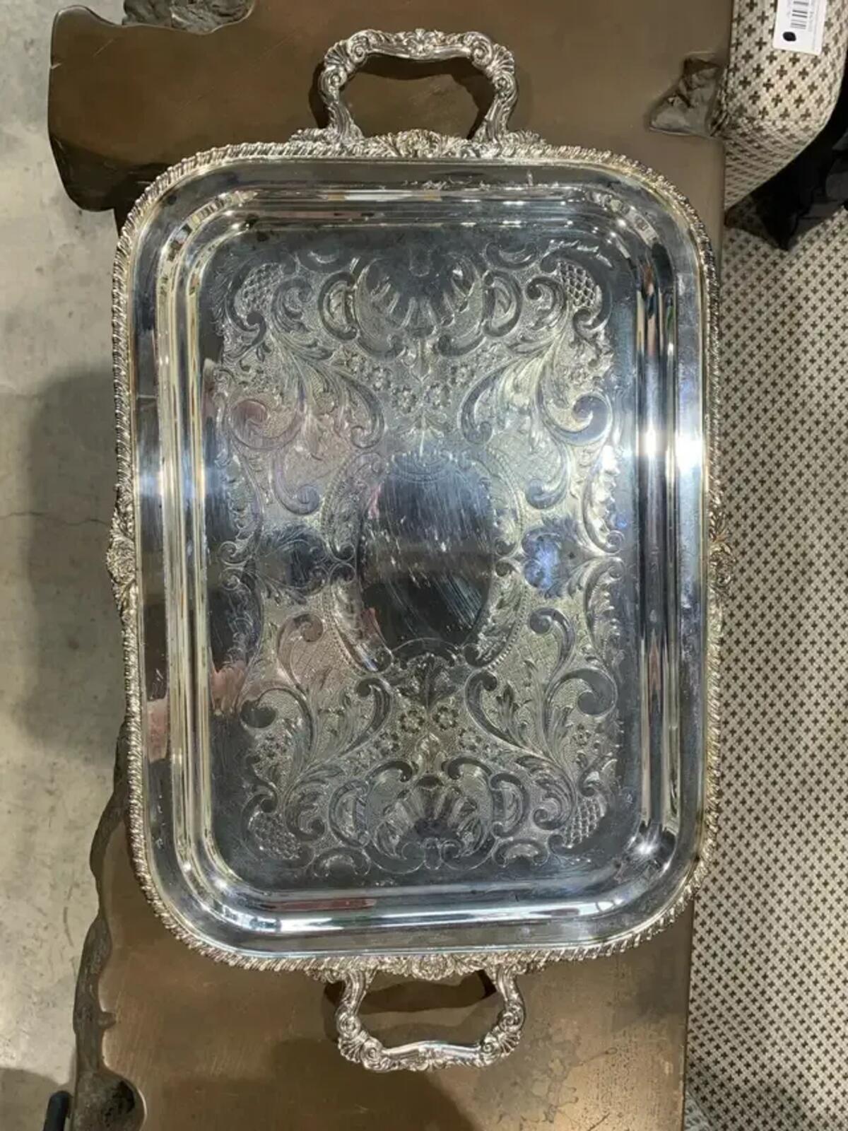 Old English Reproduction Tray