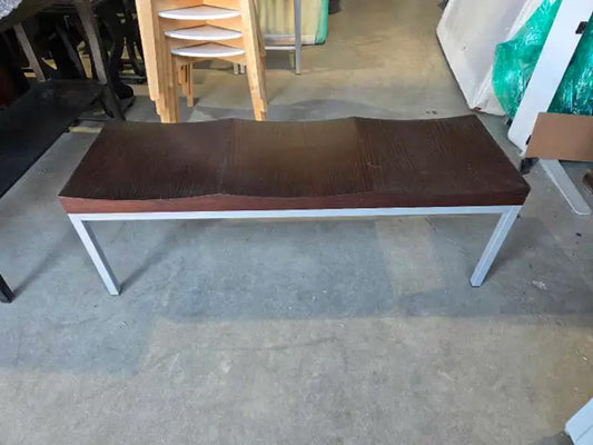 Shoe Changing Wave Bench