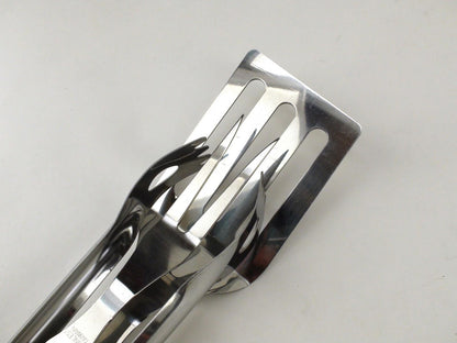 Good Cook BBQ Tool Set: Fork, Turner & Tongs Stainless Steel Wood Handle