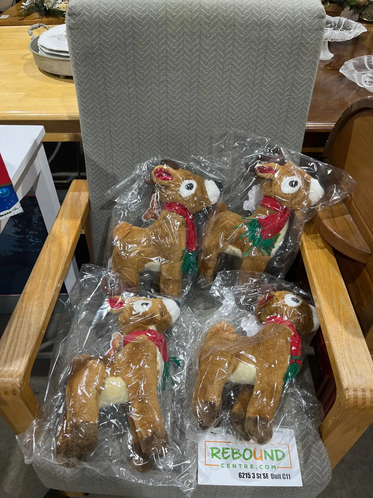 Plush Christmas Time Reindeer