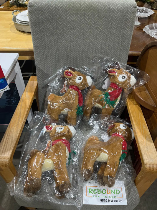 Plush Christmas Time Reindeer