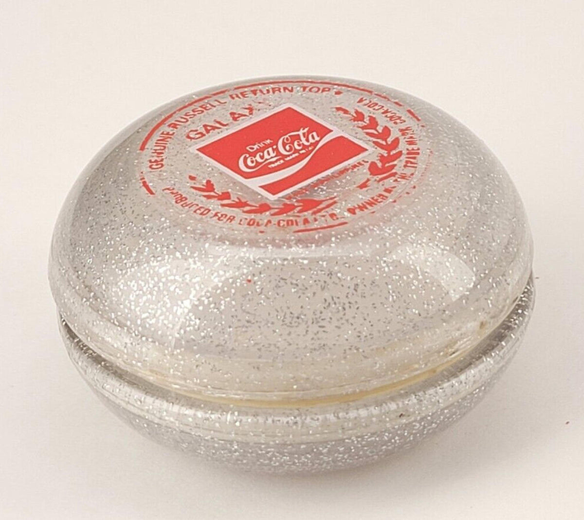 Vintage 1980s Coca-Cola Galaxy Drink Yo-Yo - Limited Edition Russell Collectible