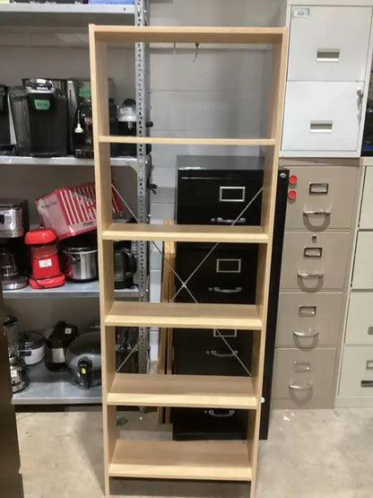 Wood Shelving Units - 2 Available