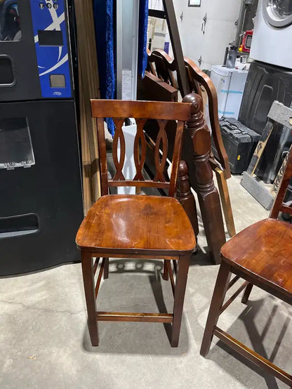 Vintage wood chairs 4 are available