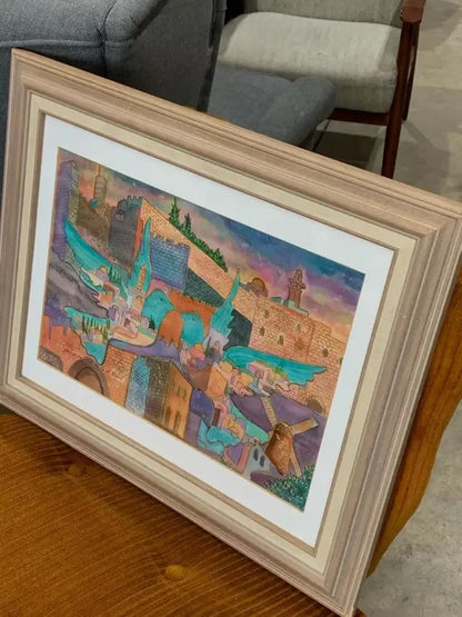 The City of Peace Framed Print