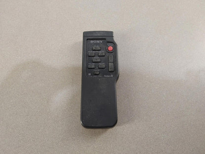 SONY VTR RMT-708 Remote Controller Black Power Tested - Fair
