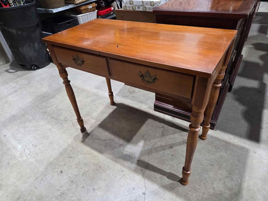 Vintage Roxton Wood Console Table with Drawer