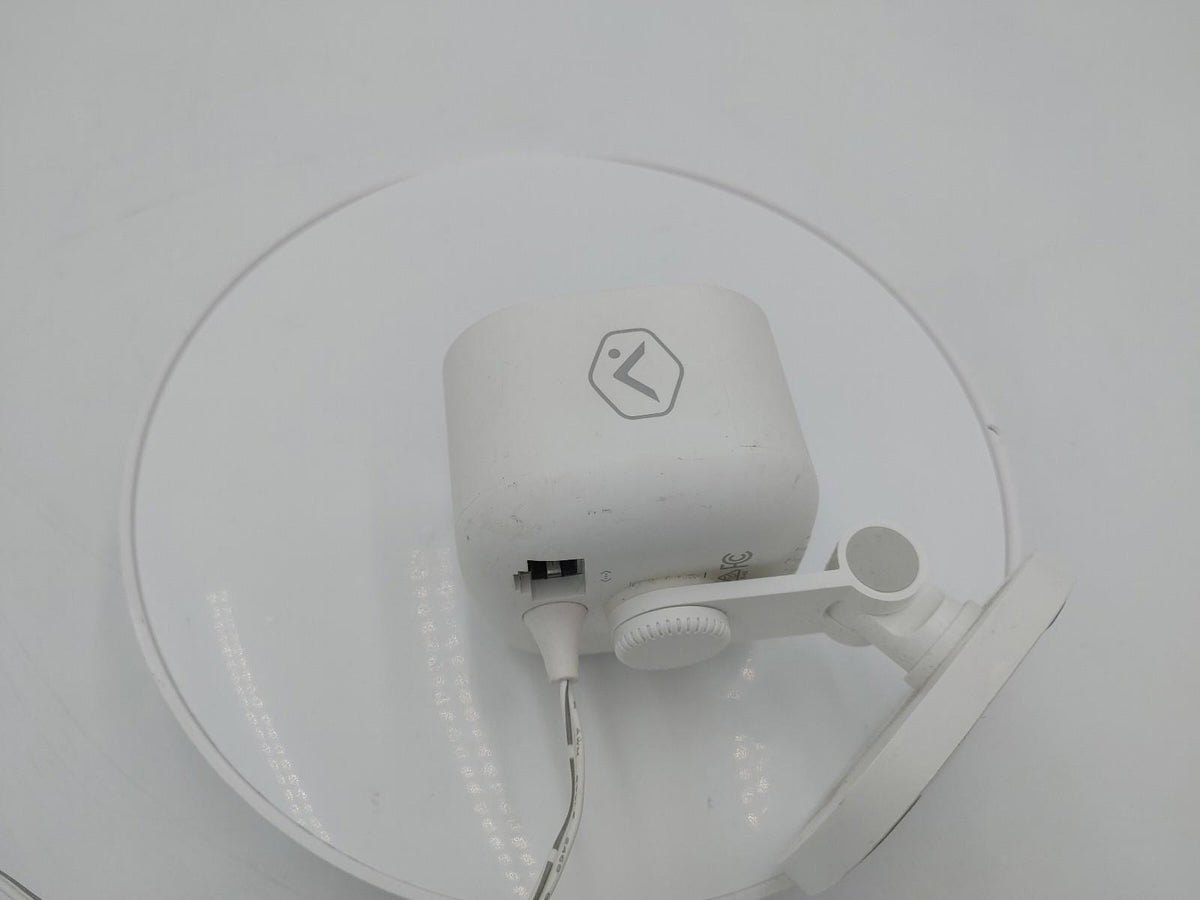 Good Condition ADC-V523X Security Camera White Tested Working w/ PSU