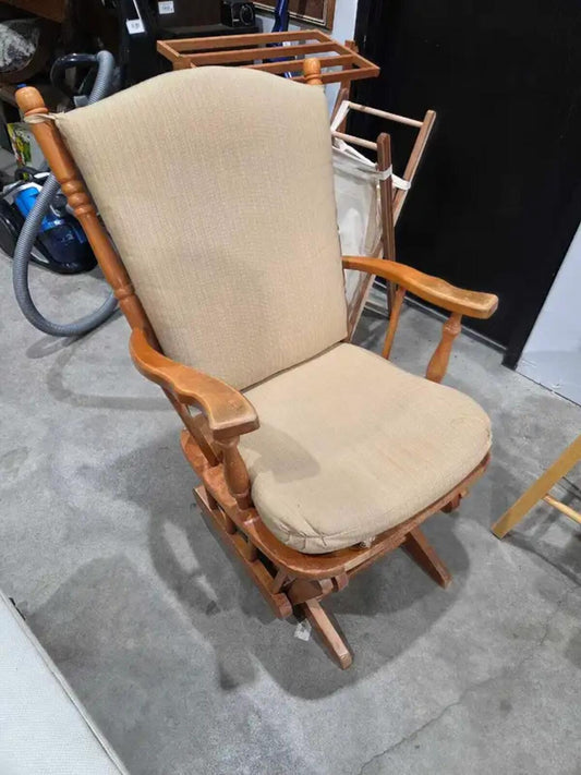 Wooden Rocking Glider Chair