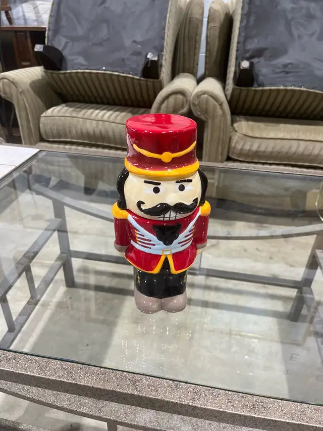 Nutcracker Cookie Jar