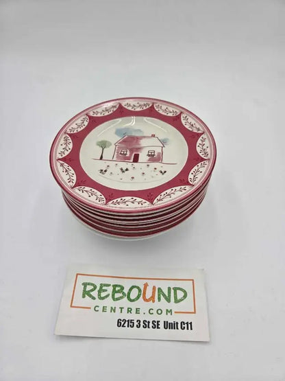 Johnson Bros Farmhouse Chic Plates - 8