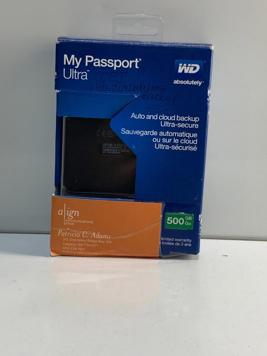 Western Digital My Passport Ultra 500GB