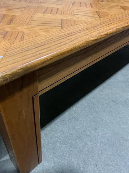 4ft 4” Parquet Coffee Table