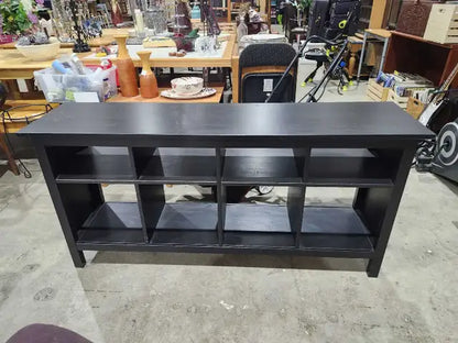 Black Storage Shelf
