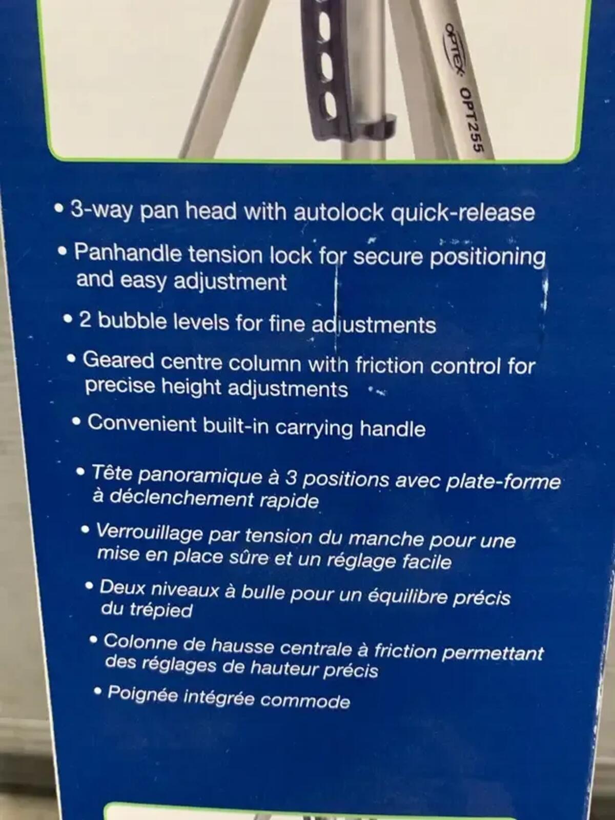 Optex Lightweight Tripod