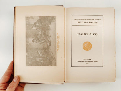 The Works of Rudyard Kipling XVIII Antique HC Book 1911 Scribners