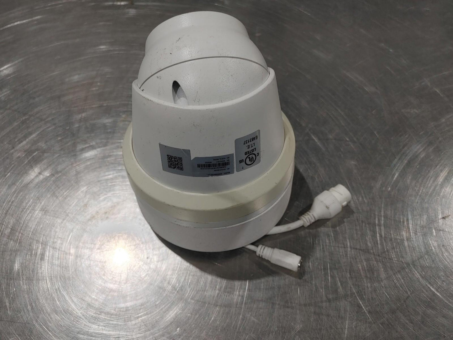 Good Condition HuntCCTV HNC328-XD/2.8 8MP EXIR Turret Camera White Untested - 3