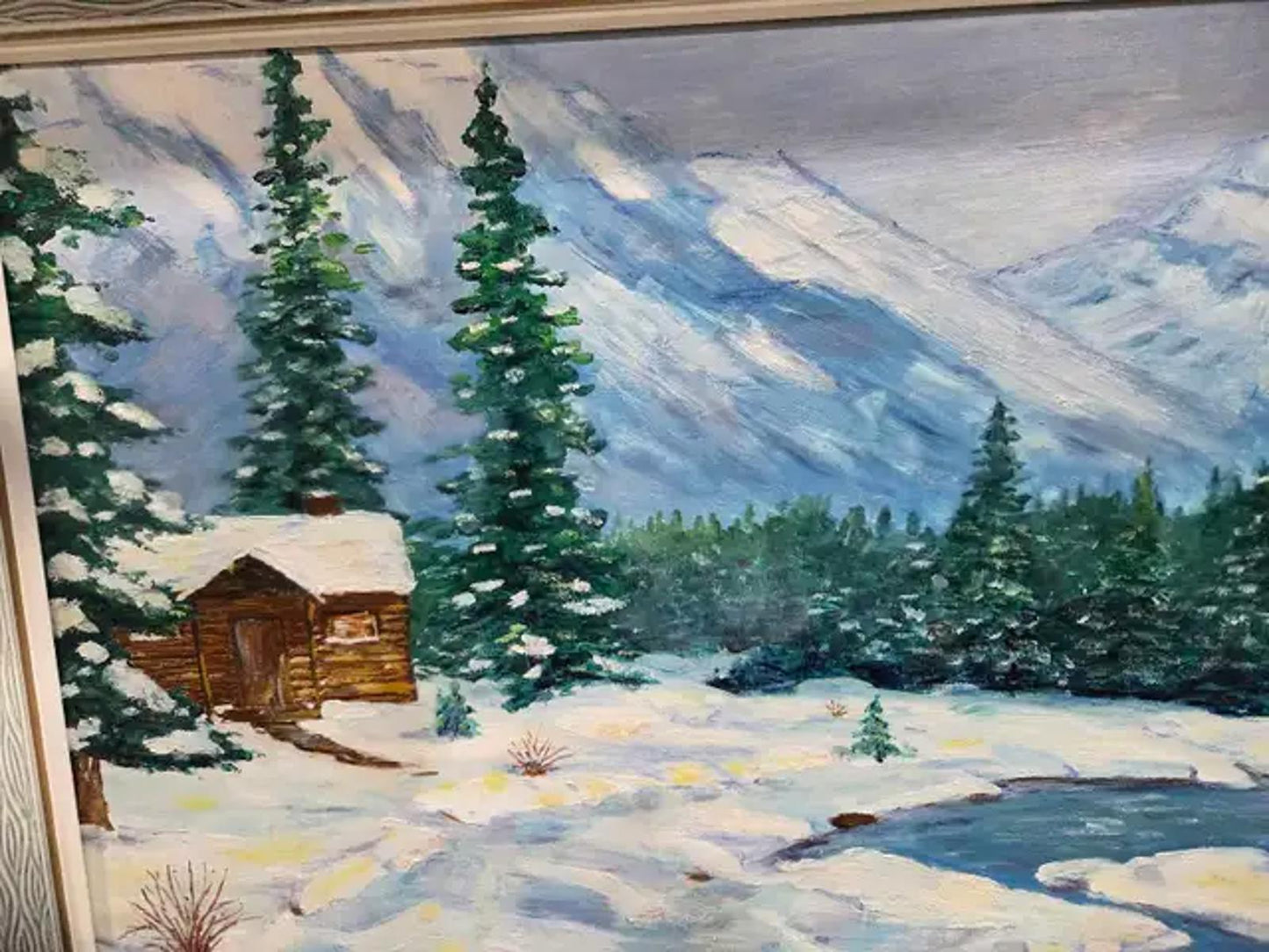 R. Goddard Original Winter Painting