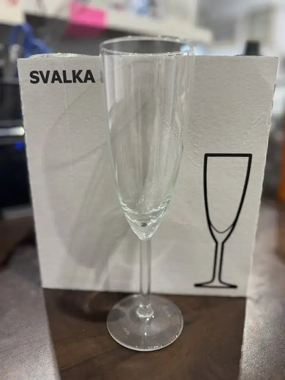 IKEA Svalka Flute Glasses