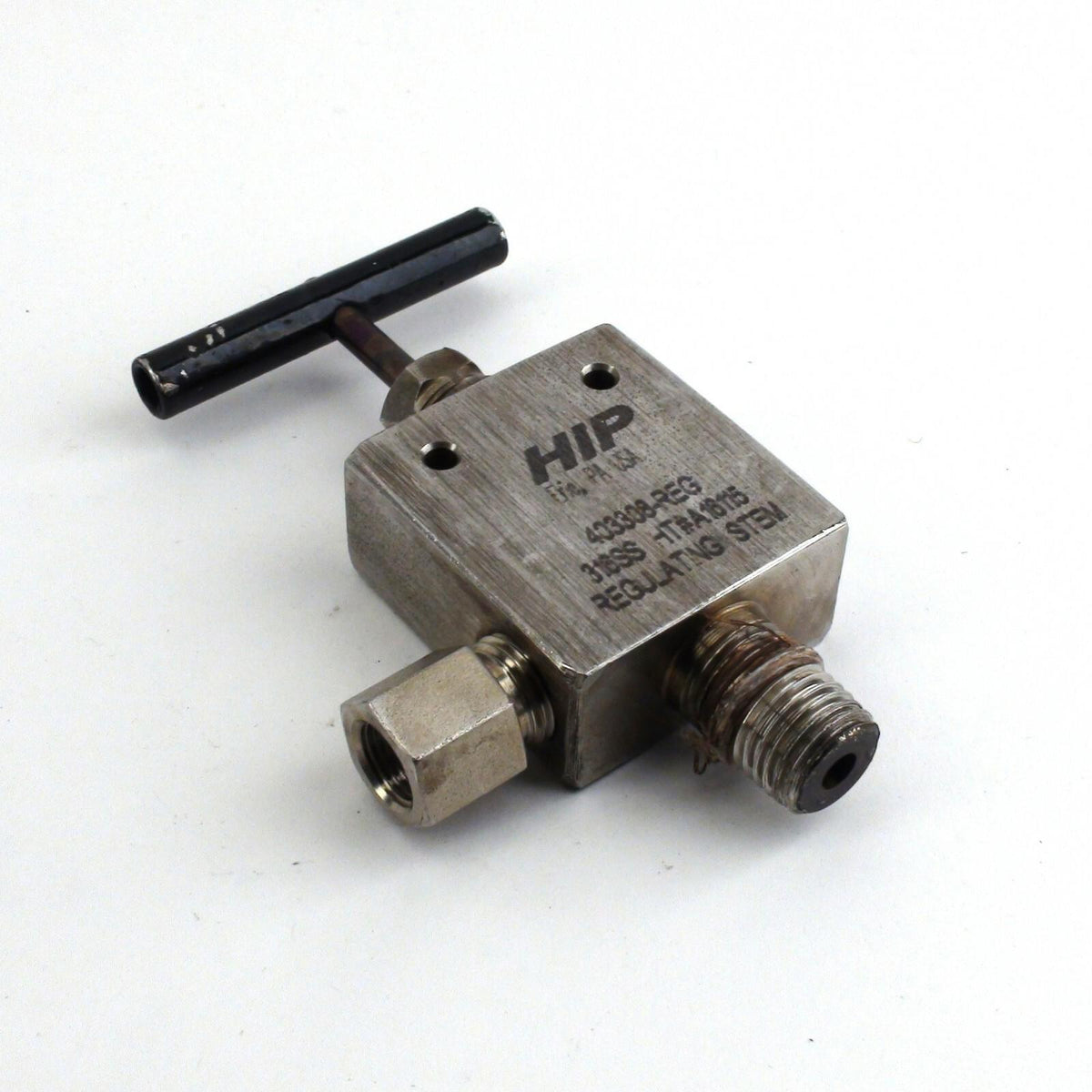 HiP ASY#4033308-REG Taper Seal Valve Fitting - Used