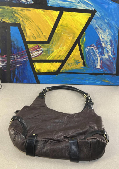 Vintage Y2K Handmade Leather Bag (Brown)