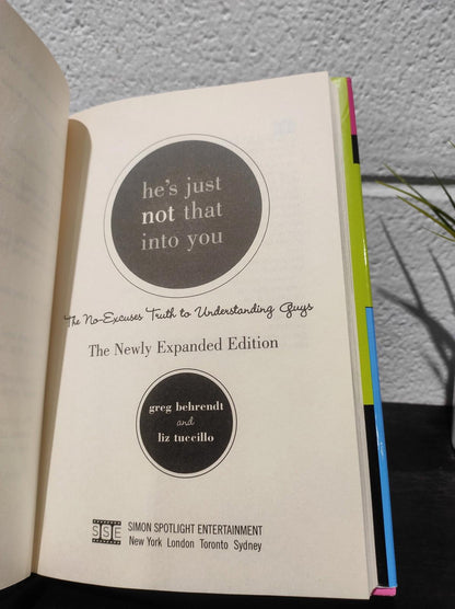 He's Just Not That Into You: The - Hardcover, by Behrendt Greg; Tuccillo