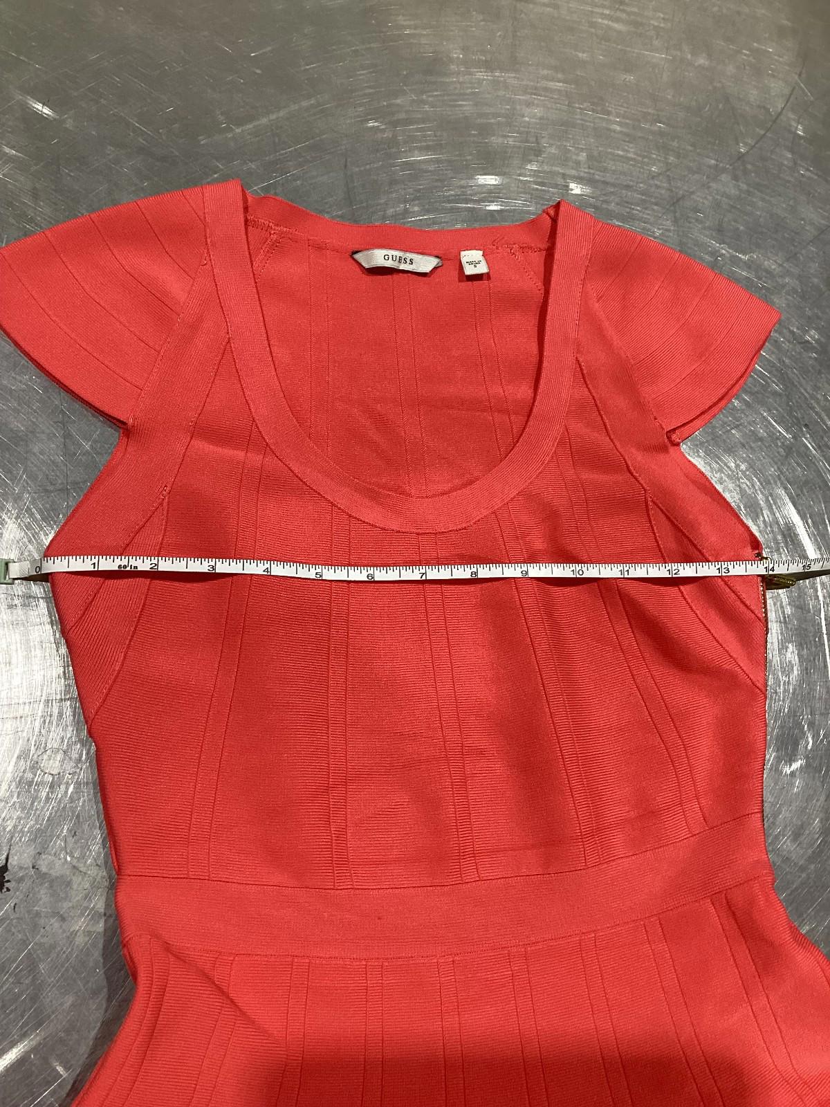 GUESS Coral Stretch Fit‑and‑Flare Skater Dress