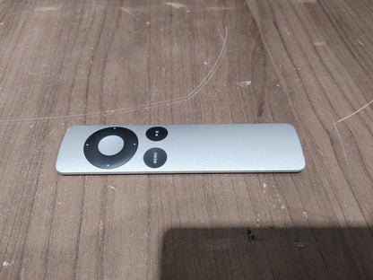 GOOD CONDITION Apple TV Remote Aluminium Tested Working Silver - 2