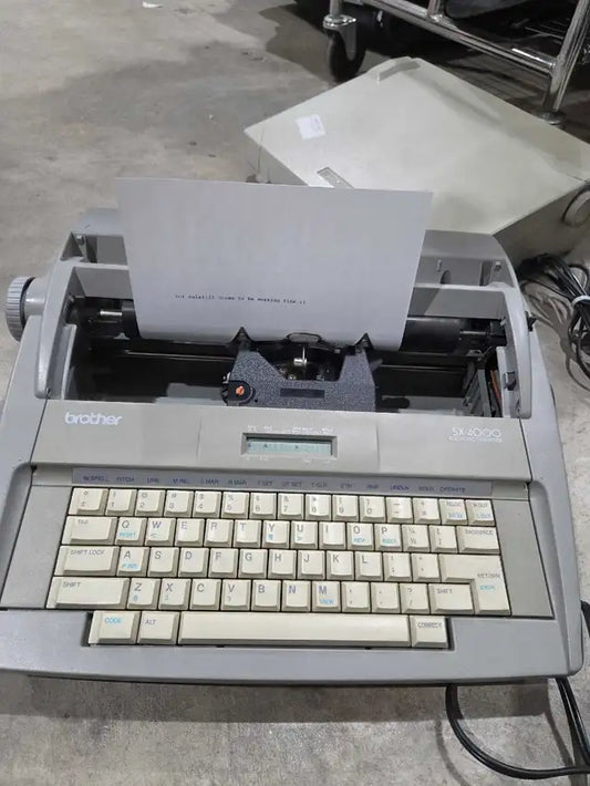 Brother SX-4000 Typewriter
